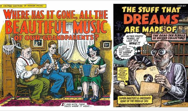 Cartoonist Robert Crumb : Vintage Music Hipster :: The LyrInt Blog
