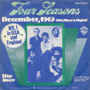 Album cover for December 1963 (Oh What a Night) album cover