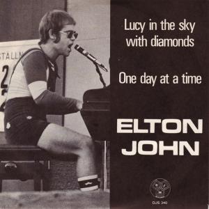 Album cover for Lucy in the Sky with Diamonds album cover