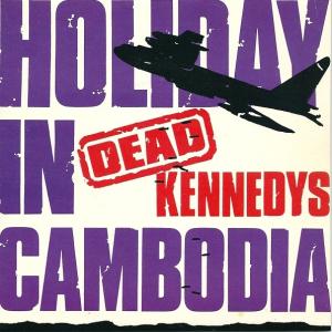 Album cover for Holiday in Cambodia album cover
