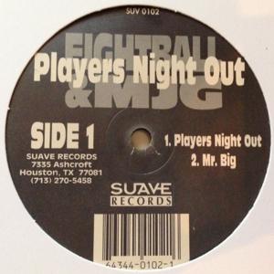 Album cover for Players Night Out album cover
