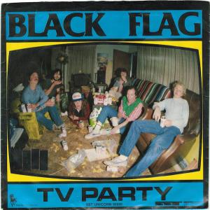 Album cover for TV Party album cover