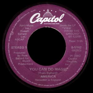 Album cover for You Can Do Magic album cover