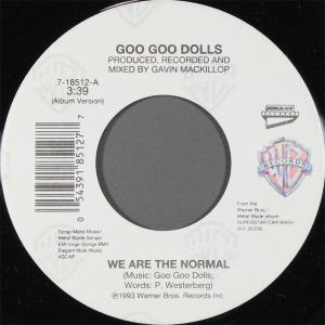 Album cover for We Are The Normal album cover