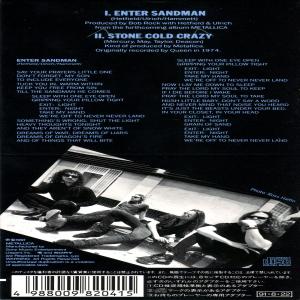 Album cover for Enter Sandman album cover