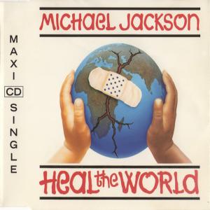 Album cover for Heal the World album cover