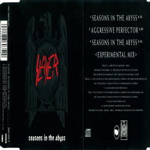 Album cover for Seasons in the Abyss album cover