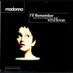 Album cover for I'll Remember album cover