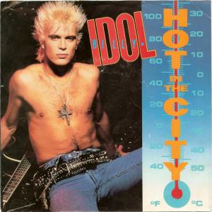 Album cover for Hot in the City album cover