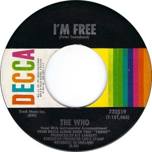 Album cover for I'm Free album cover