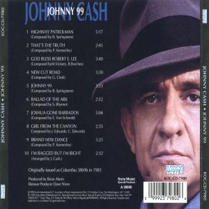 Album cover for Johnny 99 album cover