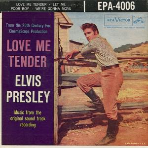 Album cover for Love Me Tender album cover