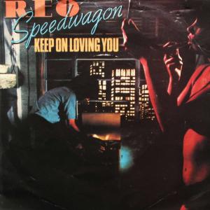 Album cover for Keep On Loving You album cover