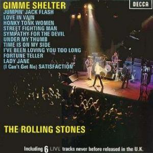 Album cover for Gimme Shelter album cover