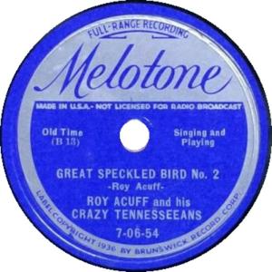 Album cover for Great Speckled Bird album cover