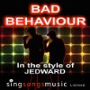 Album cover for Bad Behaviour album cover