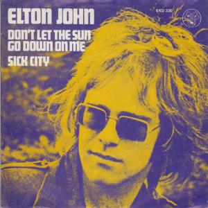 Album cover for Don't Let The Sun Go Down On Me album cover