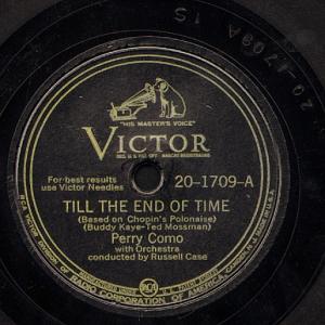 Album cover for Till the End of Time album cover