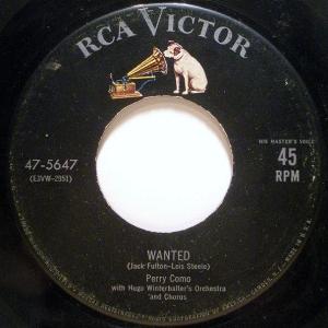 Album cover for Wanted album cover