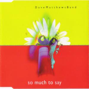 Album cover for So Much to Say album cover