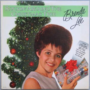 Album cover for Rockin' Around the Christmas Tree album cover