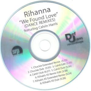 Album cover for We Found Love album cover