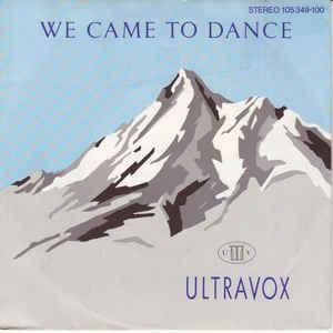 Album cover for We Came to Dance album cover