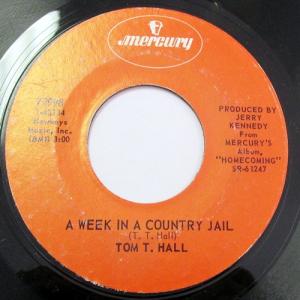 Album cover for A Week in a Country Jail album cover