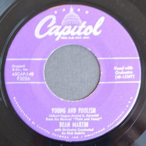 Album cover for Young and Foolish album cover