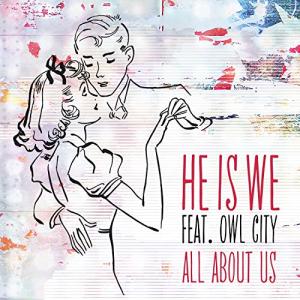 Album cover for All About Us album cover