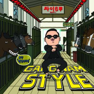 Album cover for Gangnam Style album cover