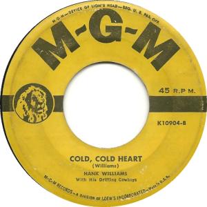 Album cover for Cold, Cold Heart album cover
