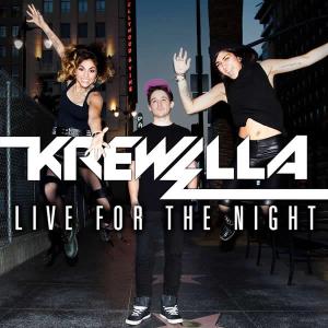 Album cover for Live for the Night album cover