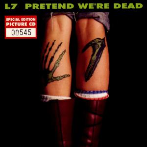 Album cover for Pretend We're Dead album cover