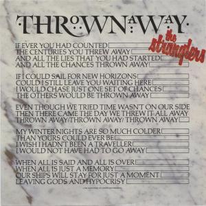 Album cover for Thrown Away album cover