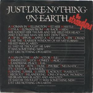 Album cover for Just Like Nothing on Earth album cover