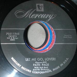 Album cover for Let Me Go, Lover! album cover