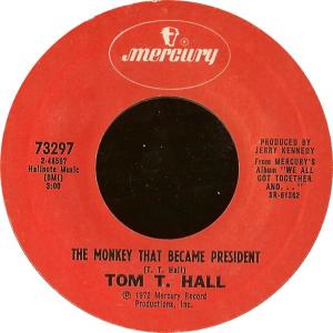 Album cover for The Monkey That Became President album cover
