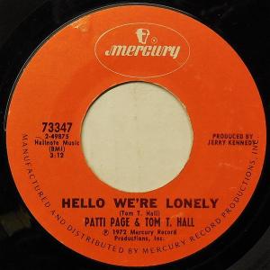 Album cover for Hello, We're Lonely album cover
