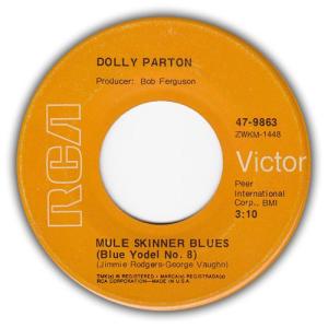 Album cover for Mule Skinner Blues (Blue Yodel No. 8) album cover