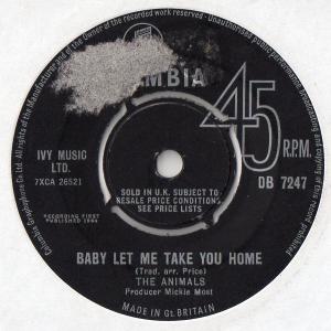 Album cover for Baby Let Me Take You Home album cover