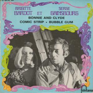 Album cover for Bonnie and Clyde album cover