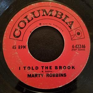 Album cover for I Told the Brook album cover