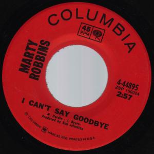 Album cover for I Can't Say Goodbye album cover