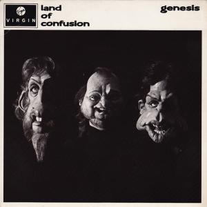 Album cover for Land of Confusion album cover