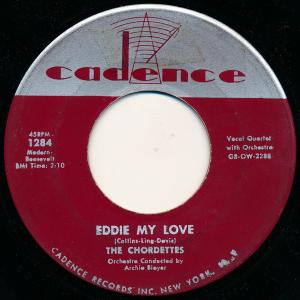 Album cover for Eddie My Love album cover