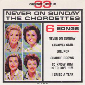 Album cover for Never On Sunday album cover