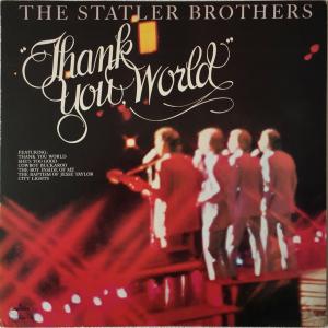 Album cover for Thank You World album cover