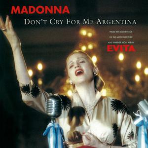 Album cover for Don't Cry for Me Argentina album cover