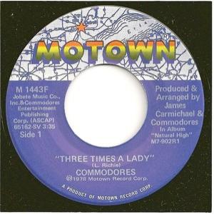 Album cover for Three Times a Lady album cover